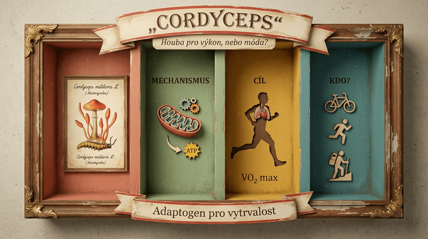 Cordyceps: Houba pro výkon, nebo jen móda z biohacking světa?