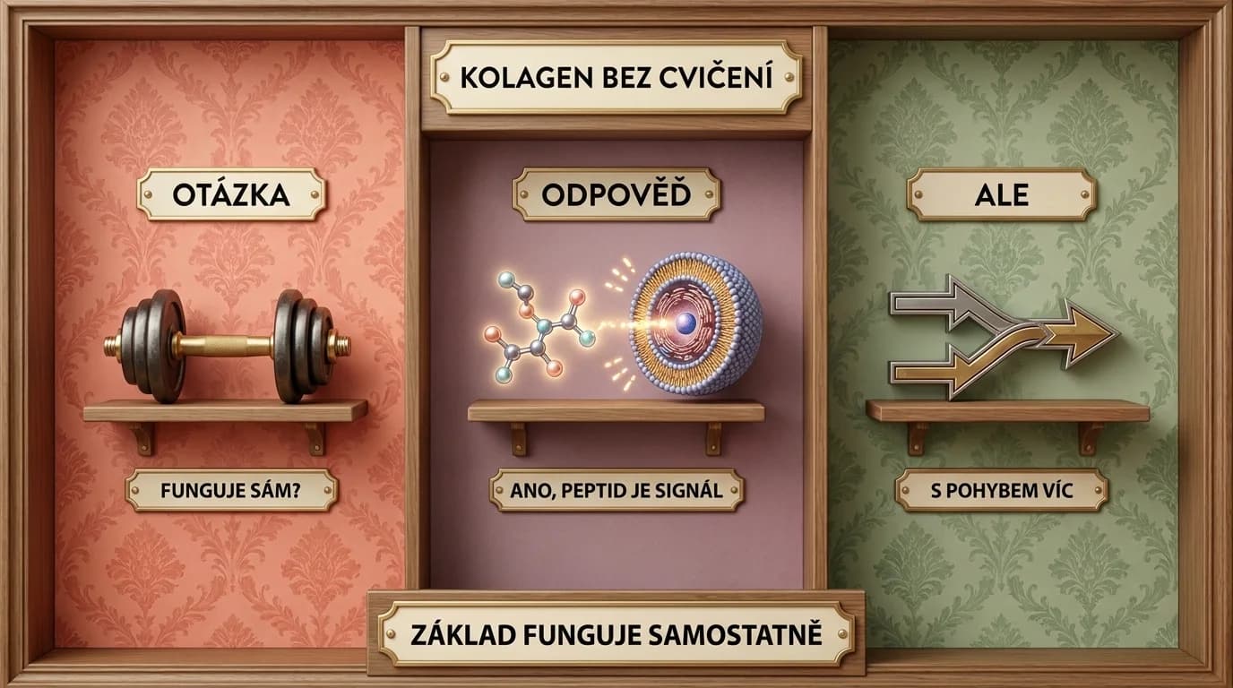 Kolagen bez ćwiczeń i zmiany diety: czy działa samodzielnie?
