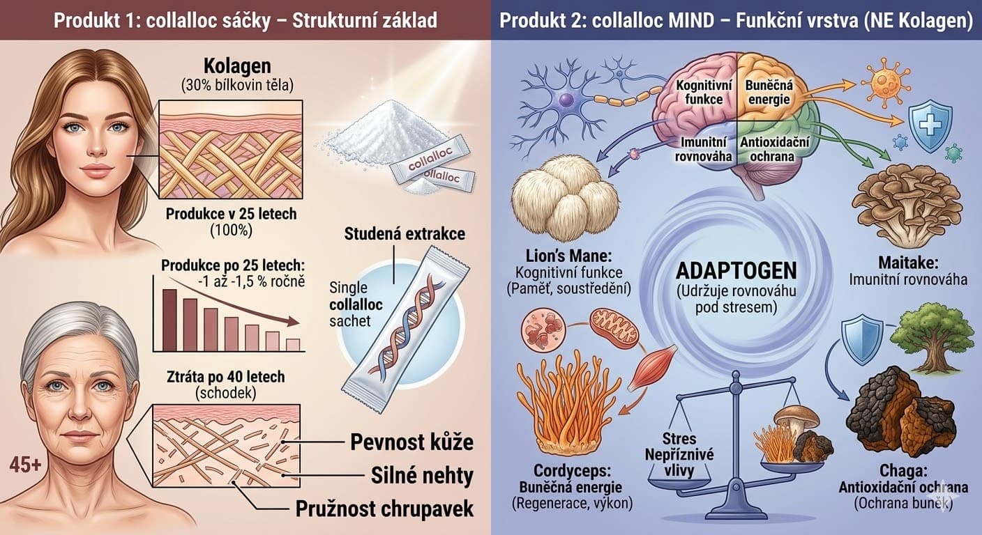 collalloc kolagén + collalloc MIND