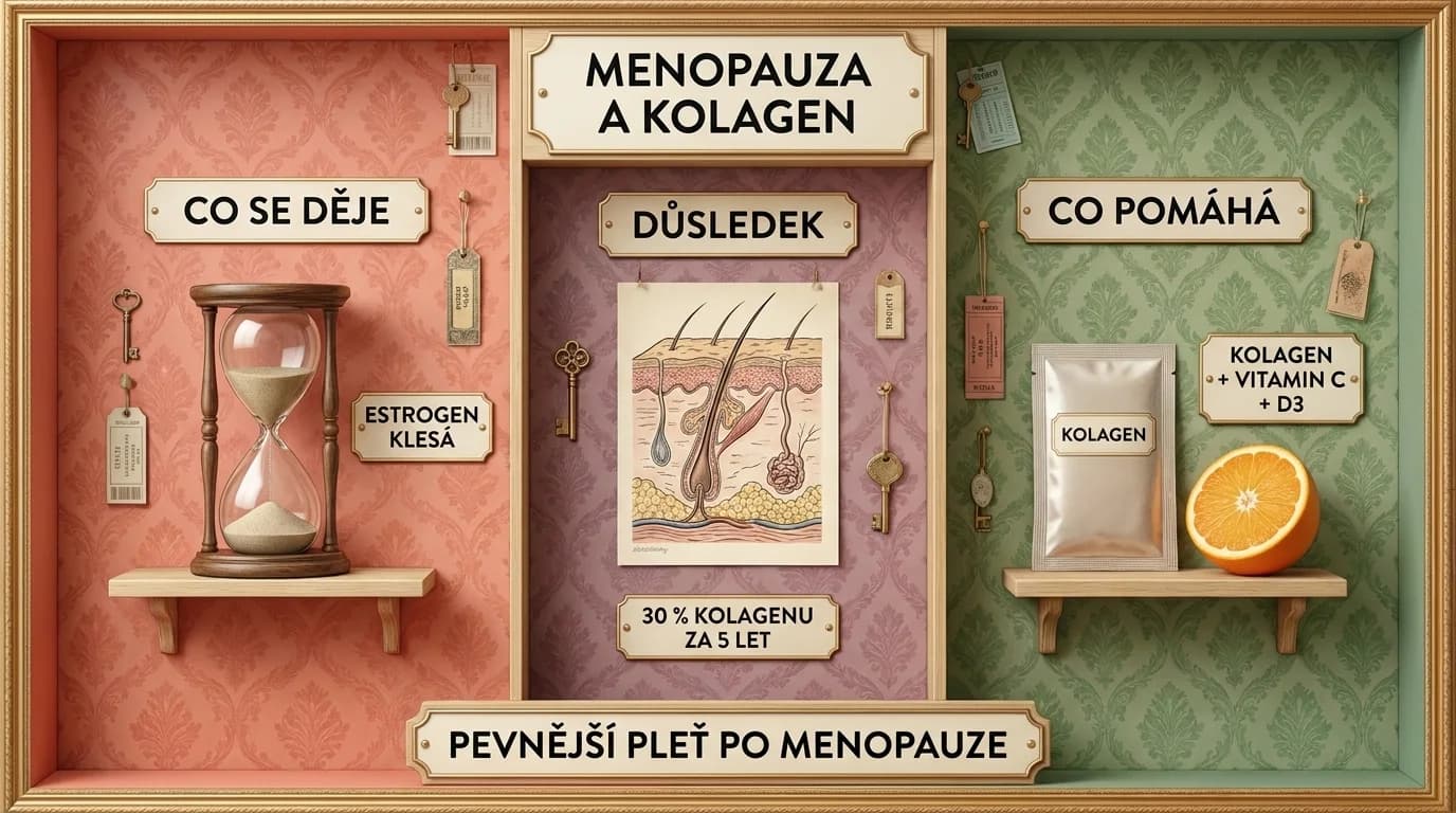 Menopauza a kolagén: Čo sa deje s vašou pleťou a čo s tým skutočne robiť