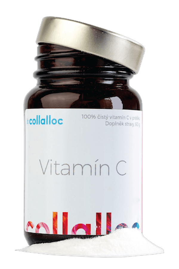 collalloc Vitamin C, sklenička 100% čistého ascorbanu